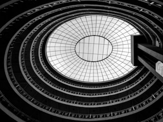 worm's eye view of architectural building