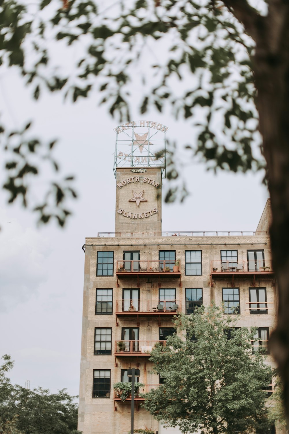 view of beige North Star building