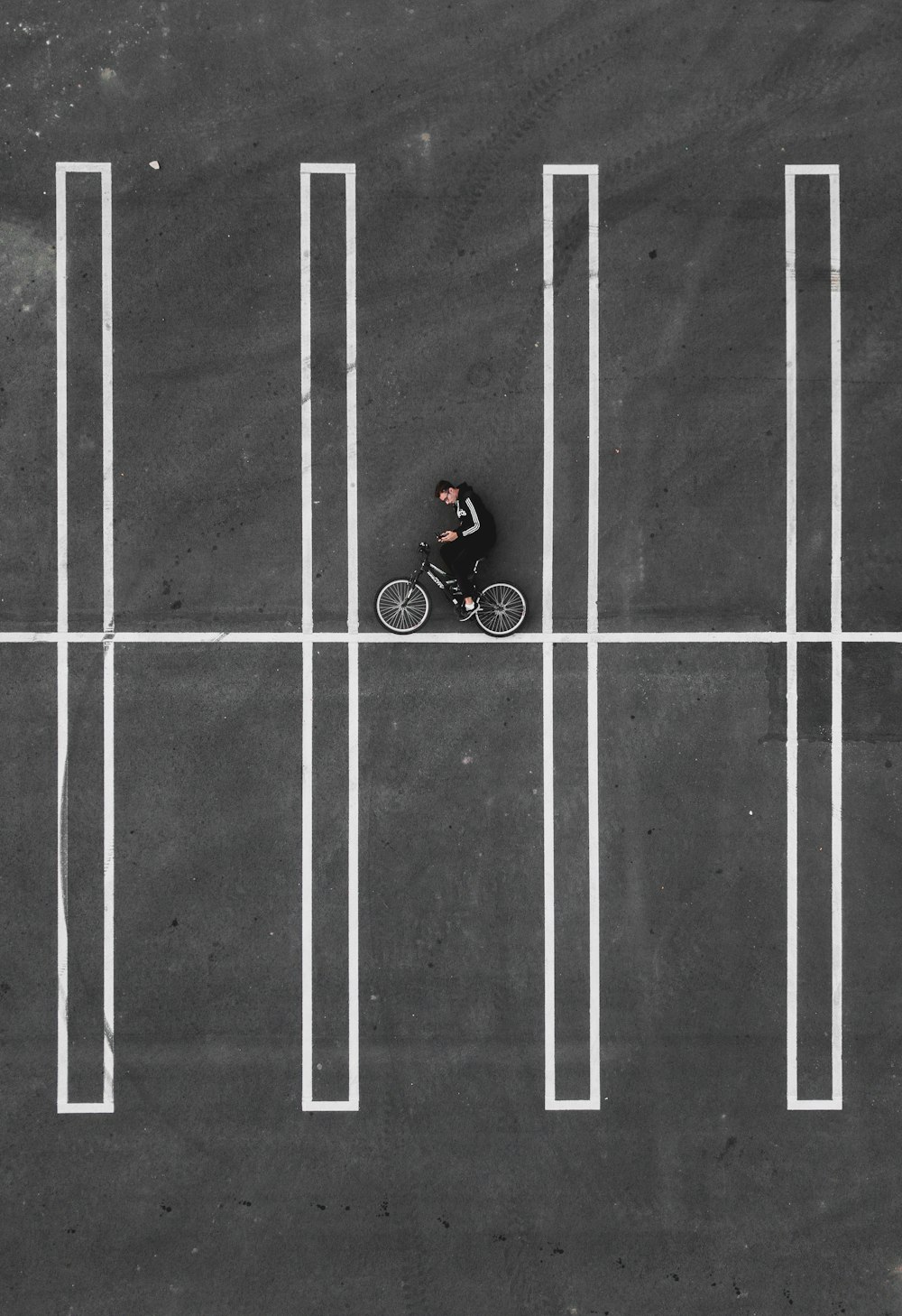 black bicycle