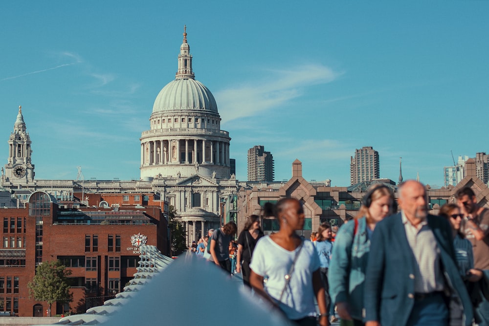 white and brown dome building