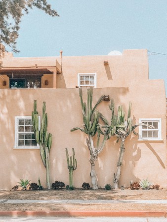 A single-story home with a cactus and desert rock garden in the front yard, the kind of house Las Vegas buyers will be shopping for during the Oct. 4 to 10 best week