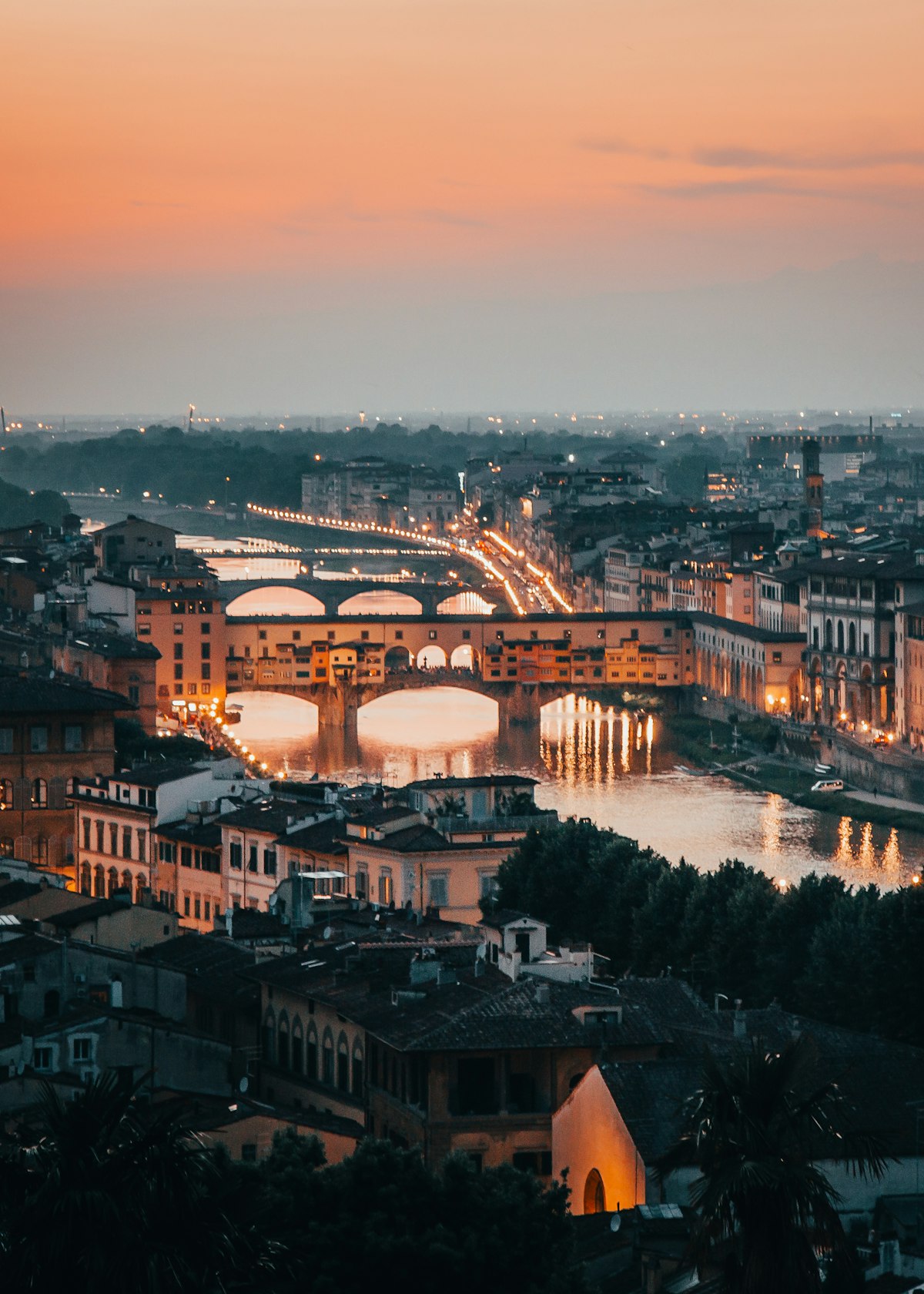 Ponte Vecchio and the Arno River, Florence