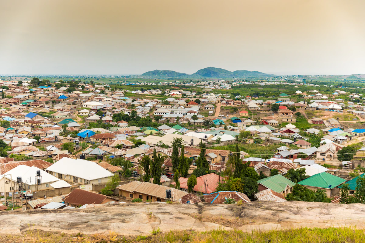 Residential houses in Nigeria