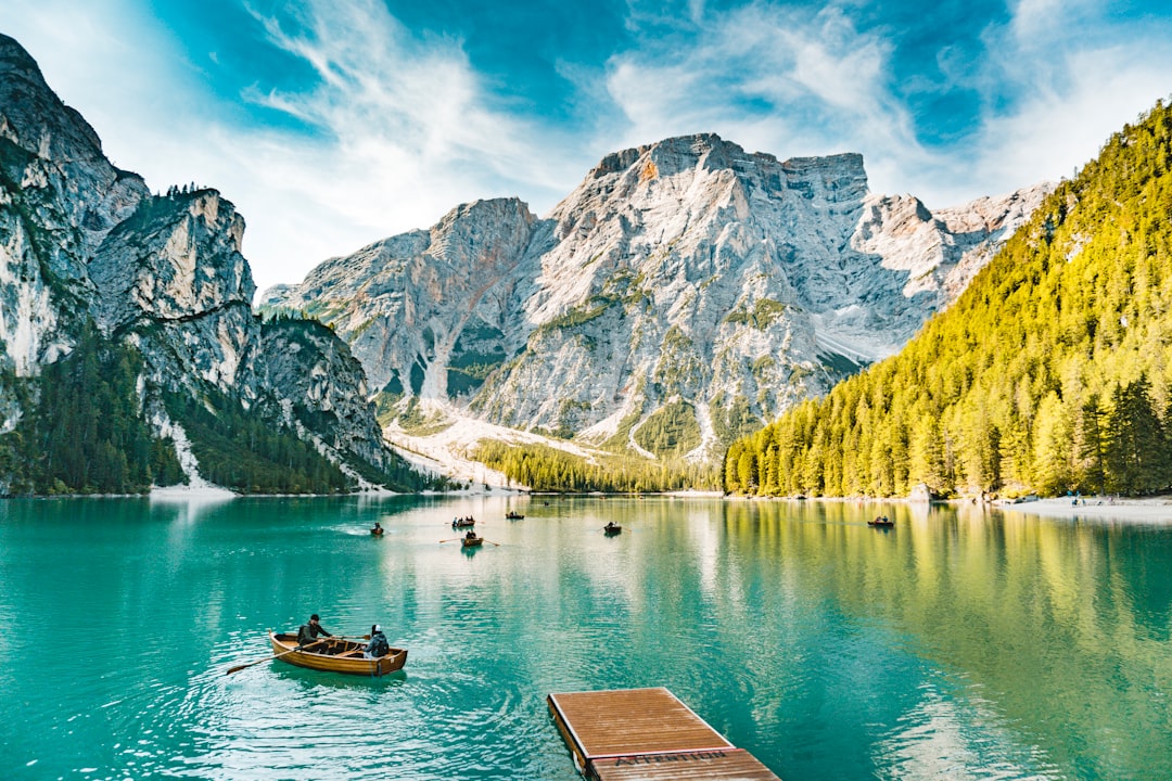 Glacial lake photo spot Pragser Wildsee Cortina d'Ampezzo