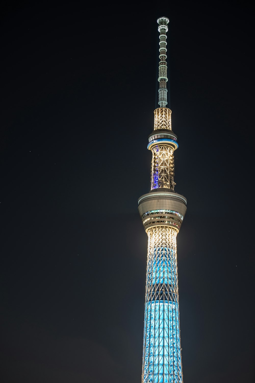 tower during night