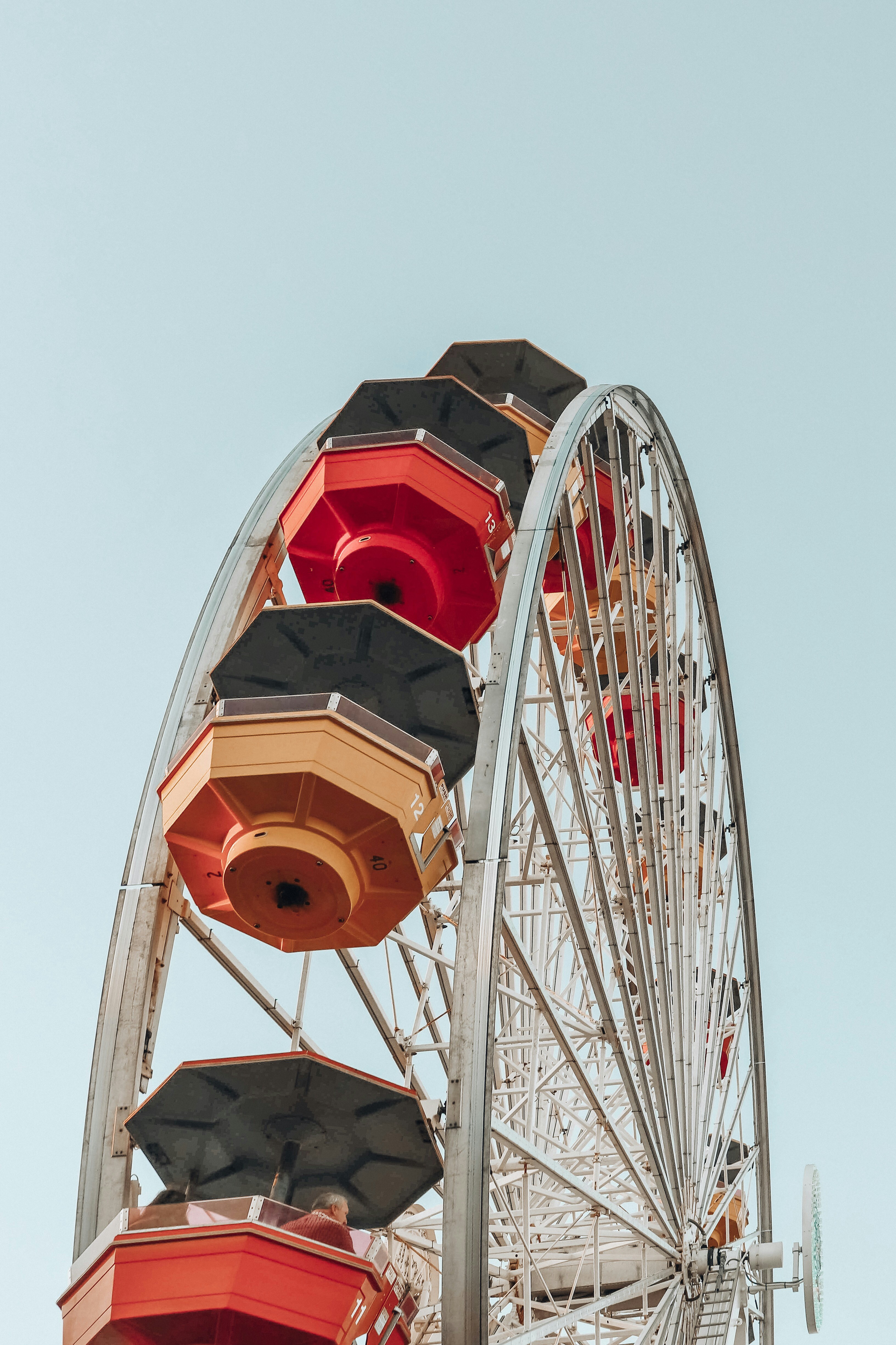 white Ferris wheel