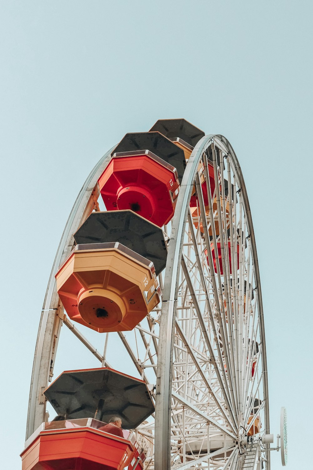 white Ferris wheel