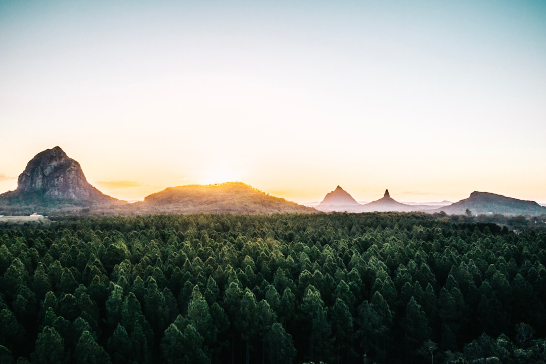 photo of Glass House Mountains Hill near Glass House Mountains National Park