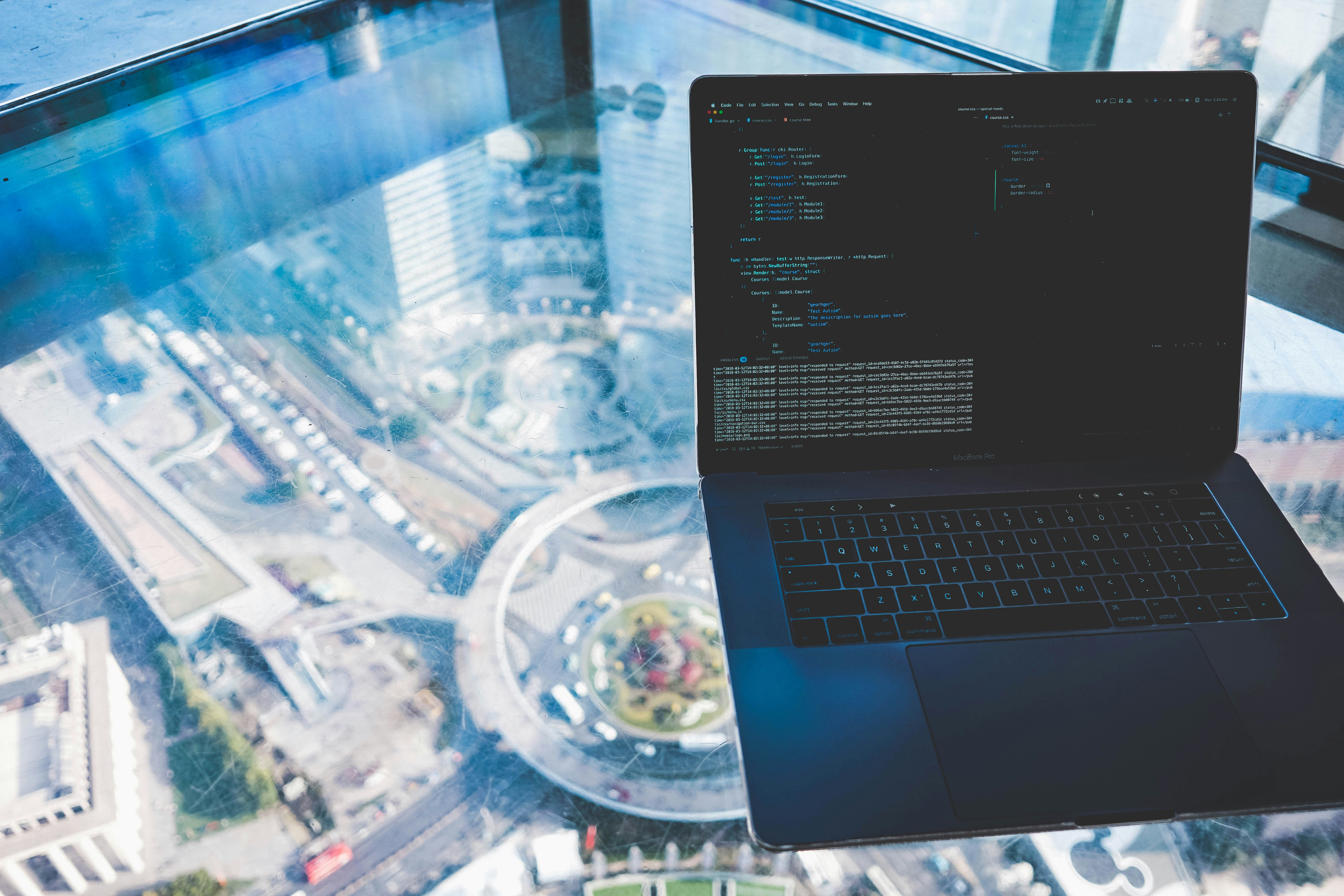 AI threat detection security scanning - MacBook Pro