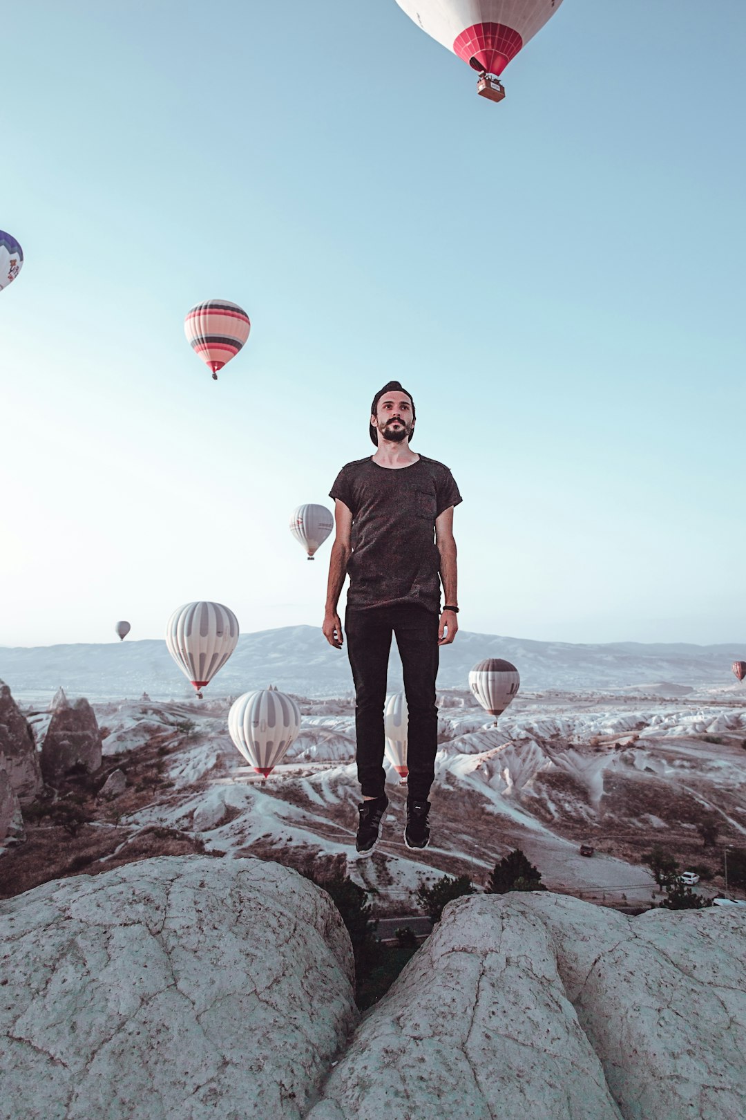 Hot air ballooning photo spot Kapadokya Göreme Tarihi Milli Parkı