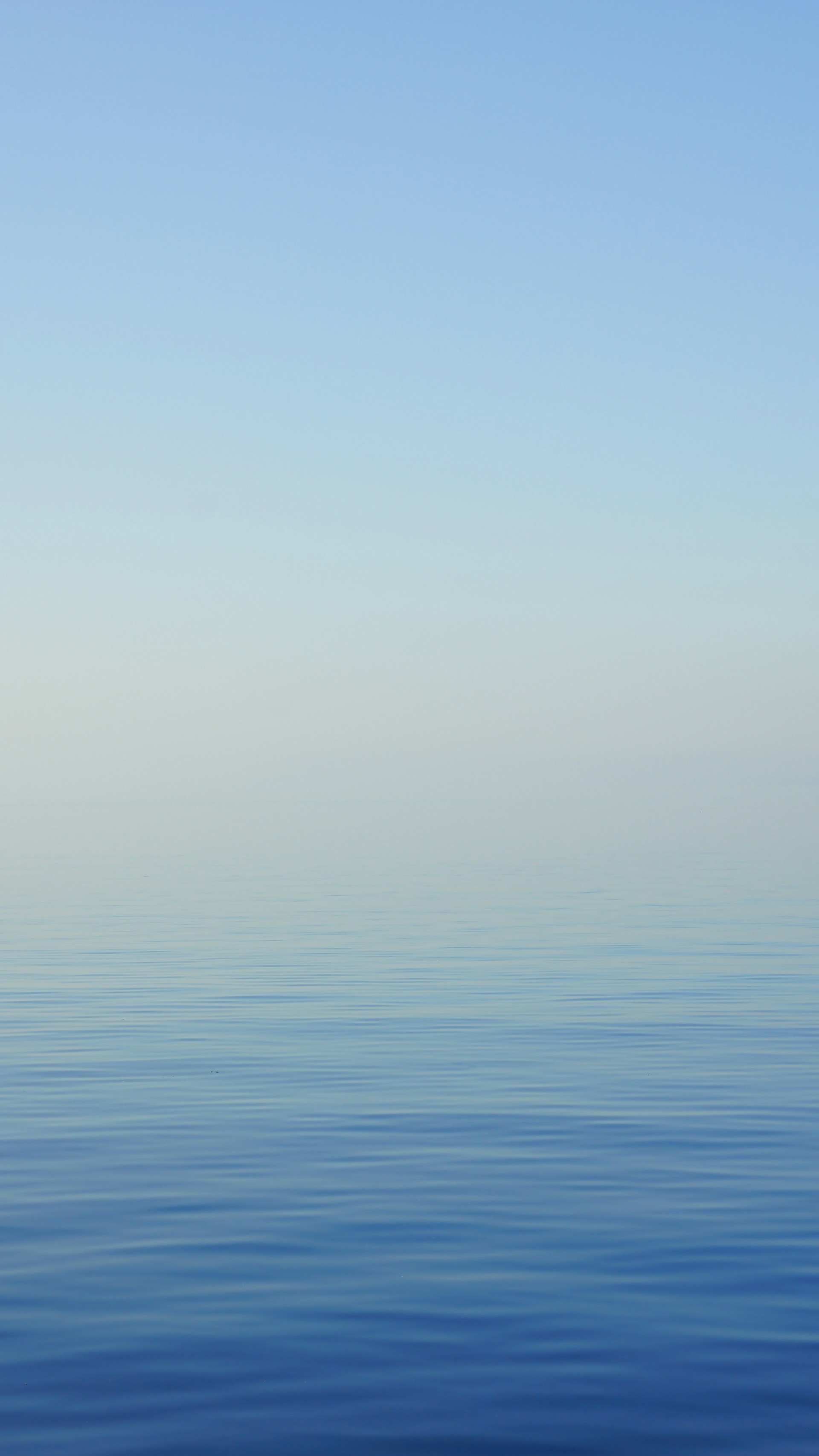 blue water
