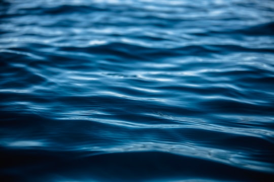 blue water close-up photo in Lake Tahoe United States