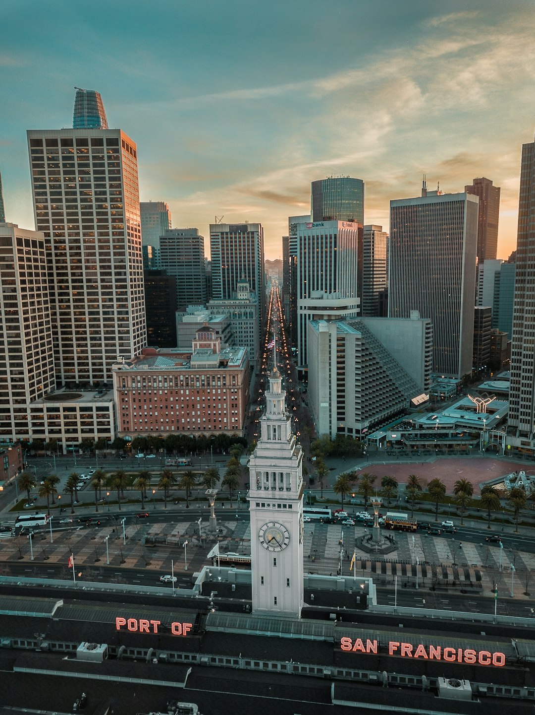 Skyline photo spot Ferry Building Marketplace San Francisco