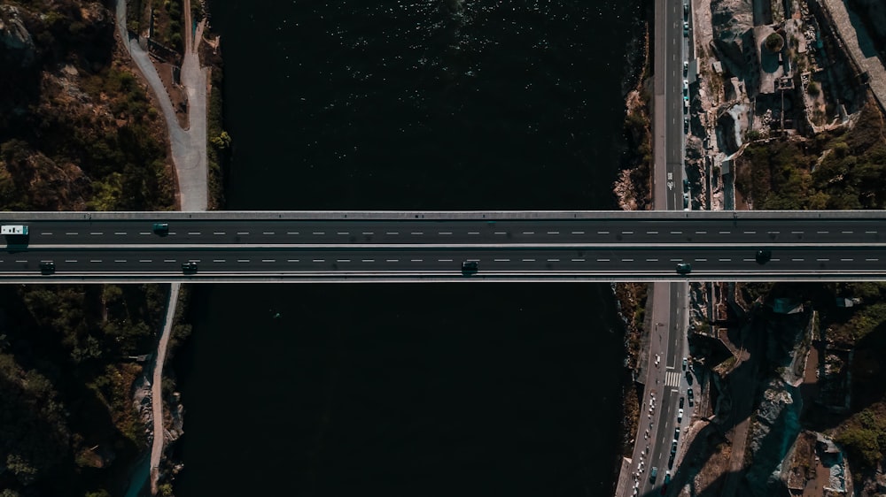 concrete bridge connecting two islands