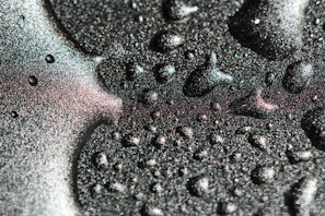 Holographic shimmer effect on a futuristic digital menu interface displaying multi-cuisine options