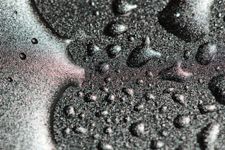 Holographic shimmer effect on a futuristic digital menu interface displaying multi-cuisine options