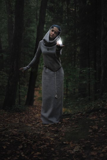 Screenshot of Zaetherfall gameplay showing a character exploring a mystical forest.