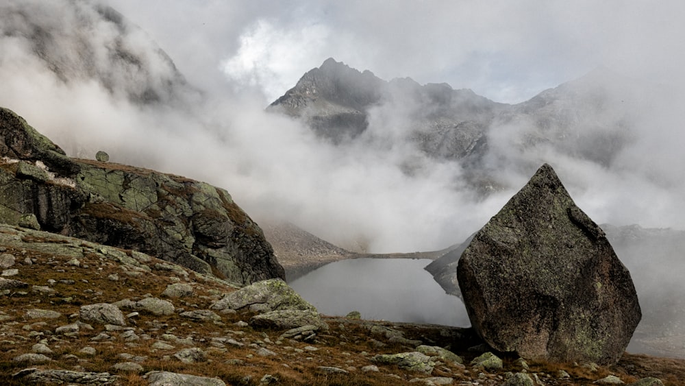 landscape photography of springs