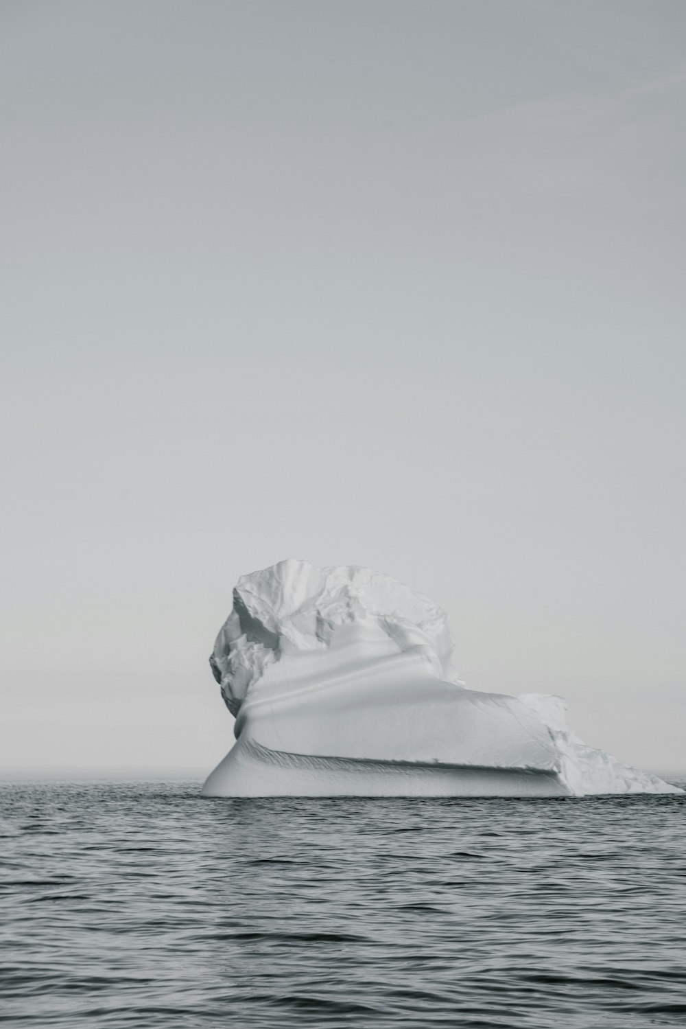 iceberg between body of water