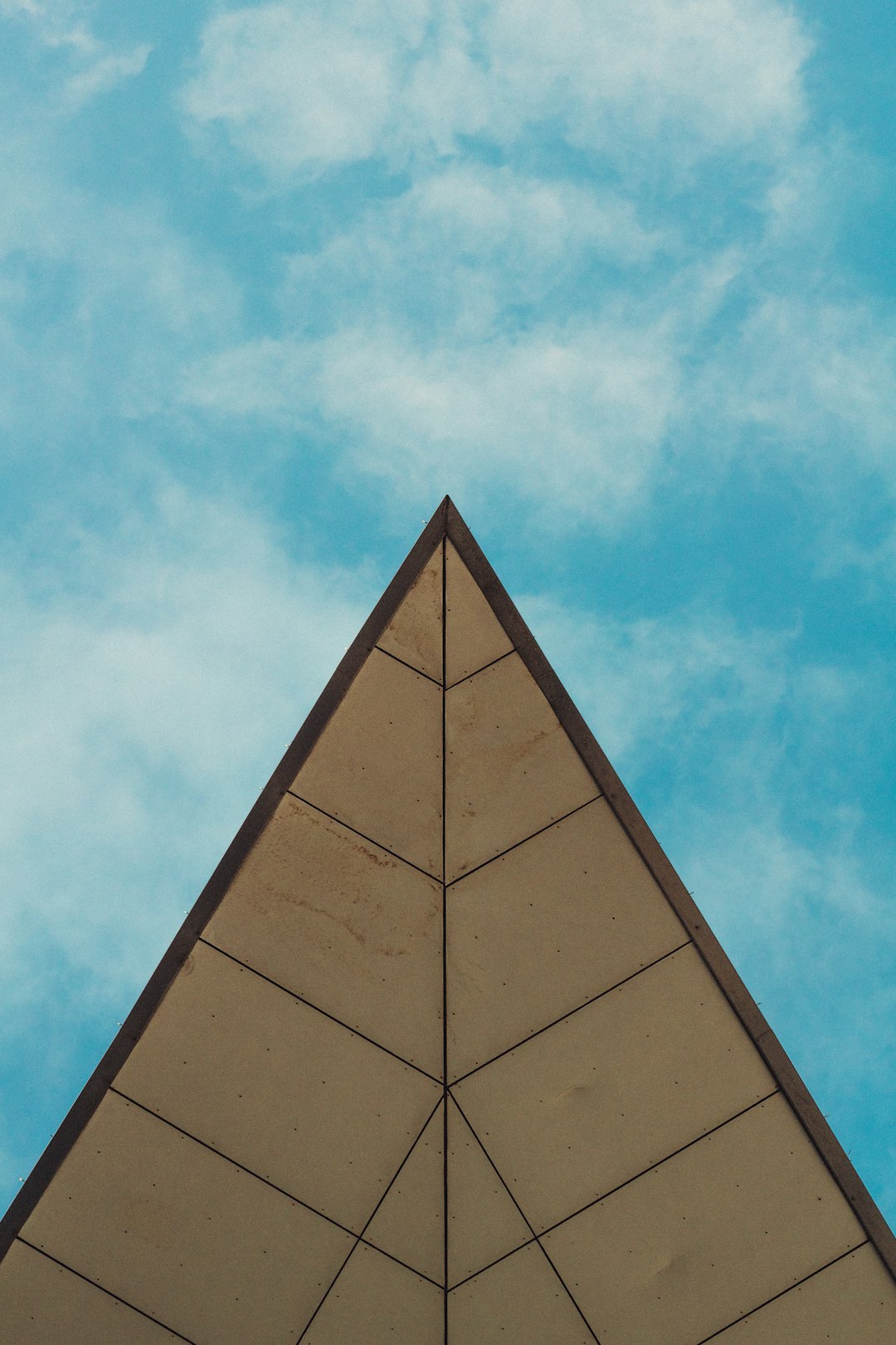 brown pyramid building