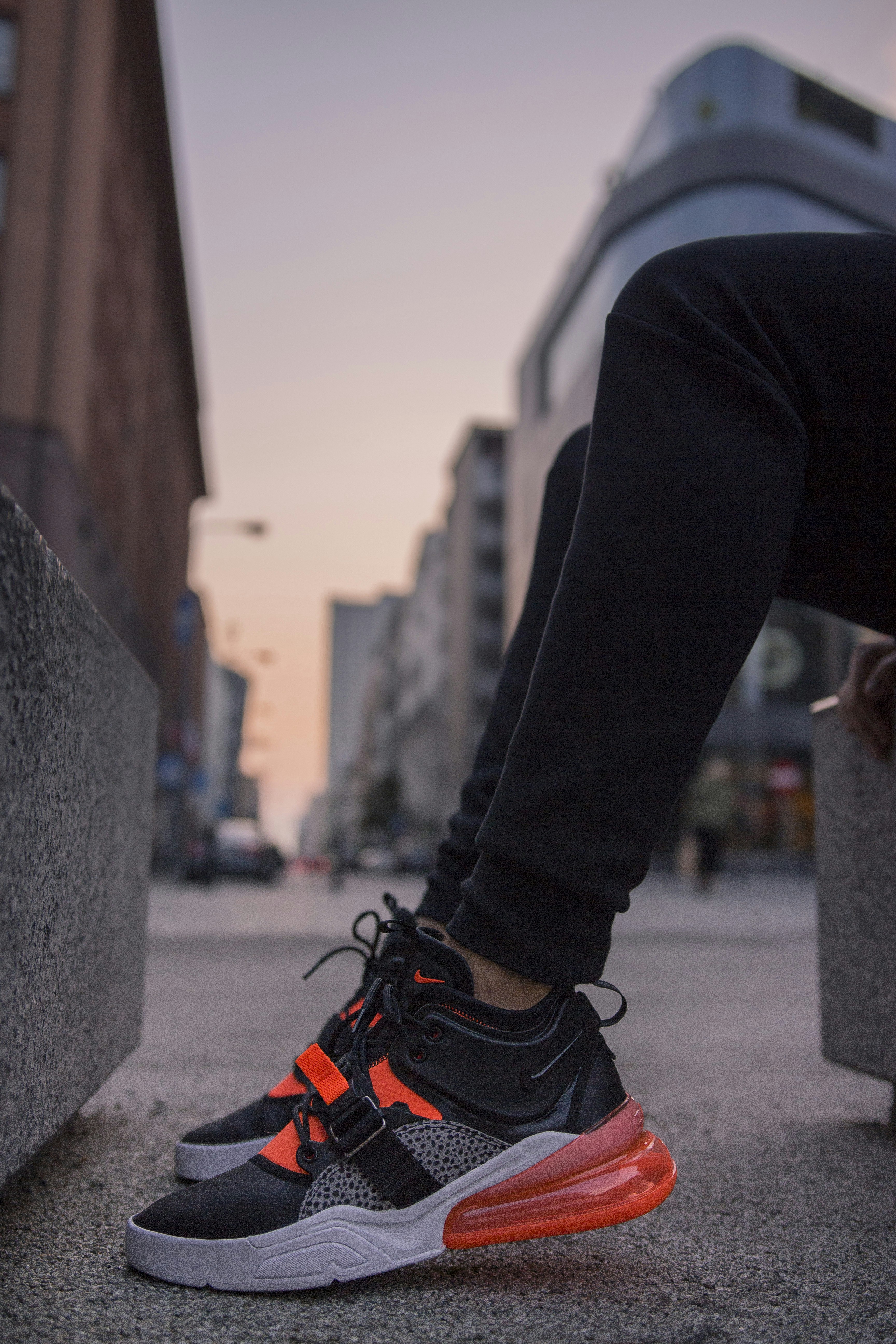 wearing nike air max 270