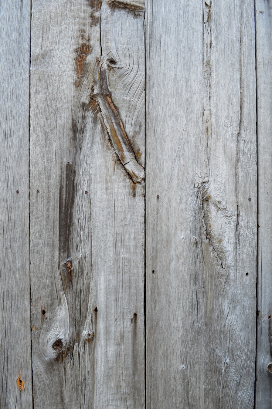 Double-Sided Rustic Wood Fence Panel