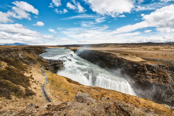 Gullfoss waterfall, Golden Circle, Iceland