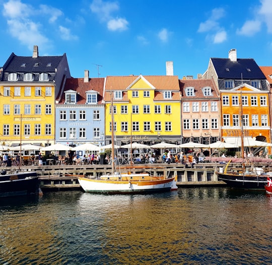 white and black boats on body of water in Mindeankeret Denmark