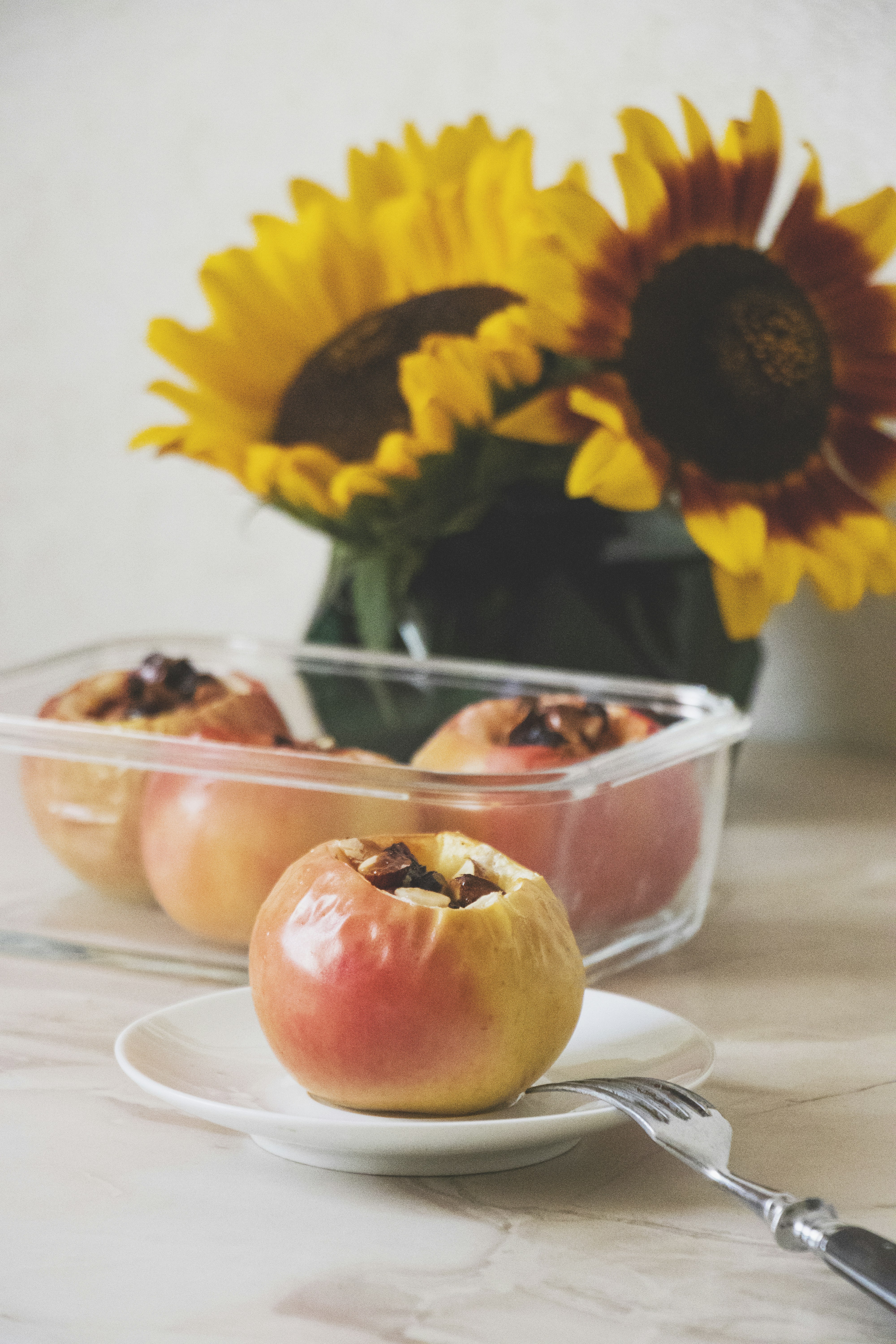 Farrah Flower Top pecan