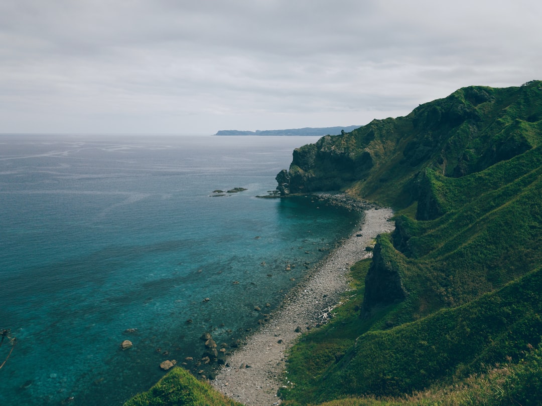 travelers stories about Cliff in Cape Kamui, Japan