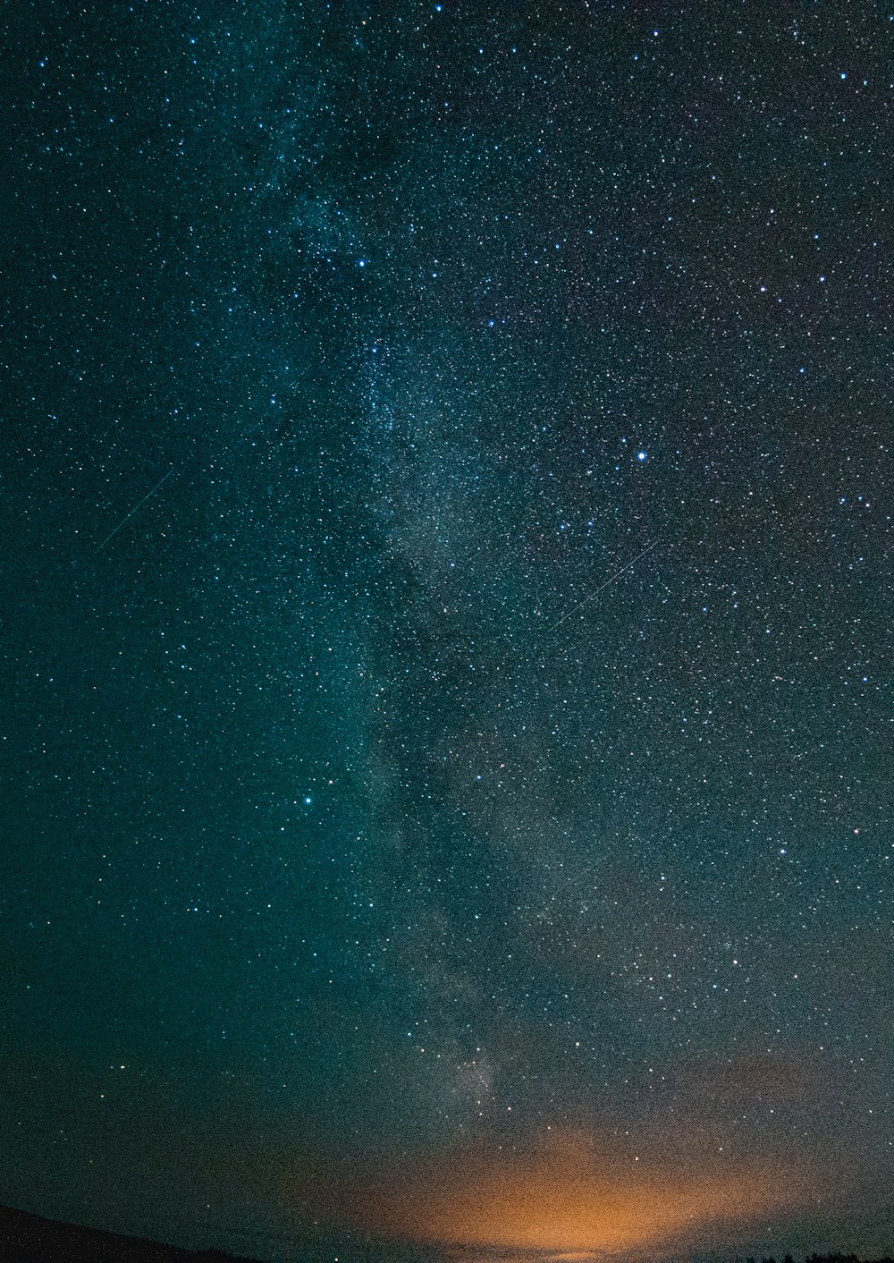 blue and black nebula