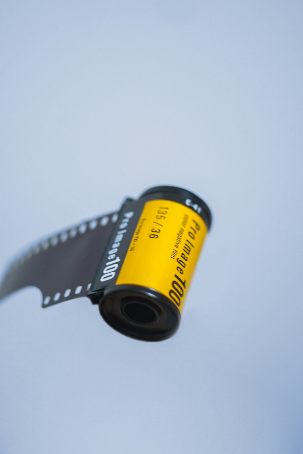 filme amarelo da câmera