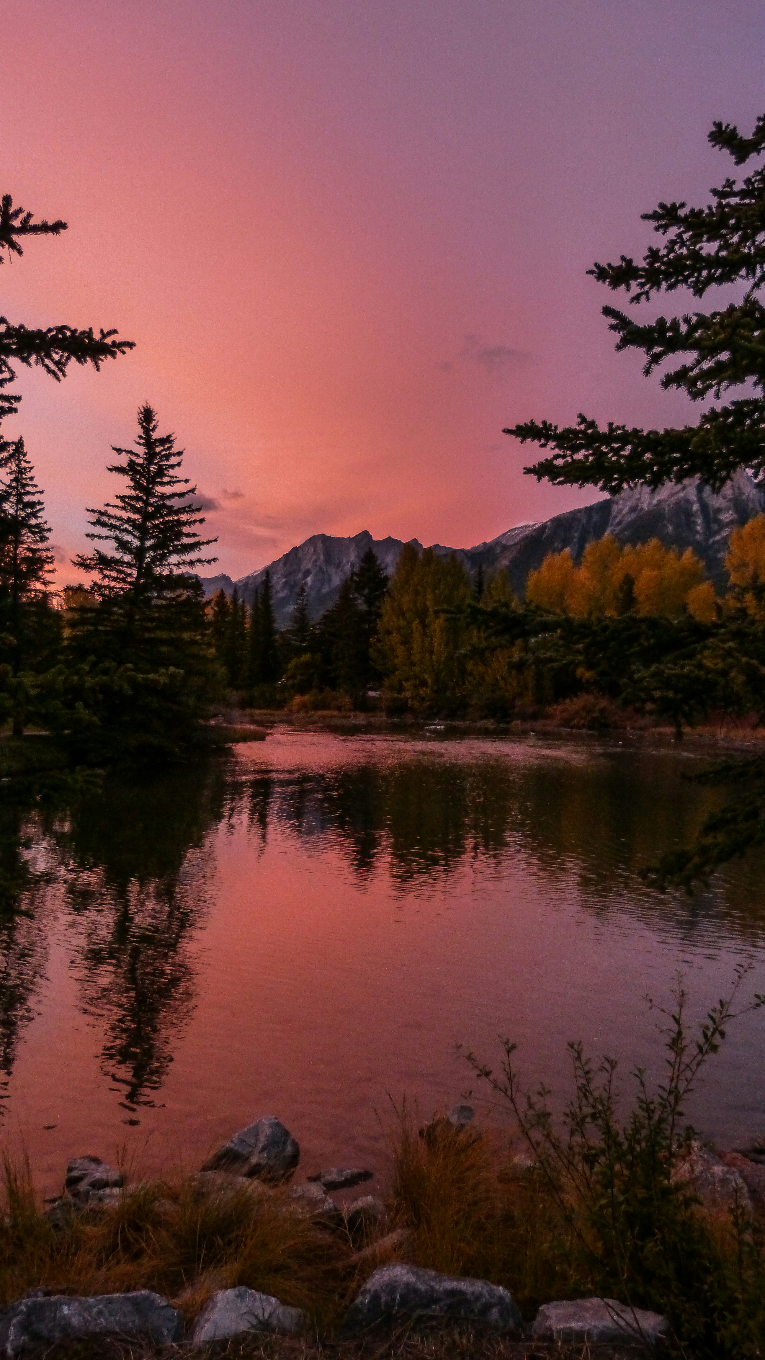 Mountain Lake Glow