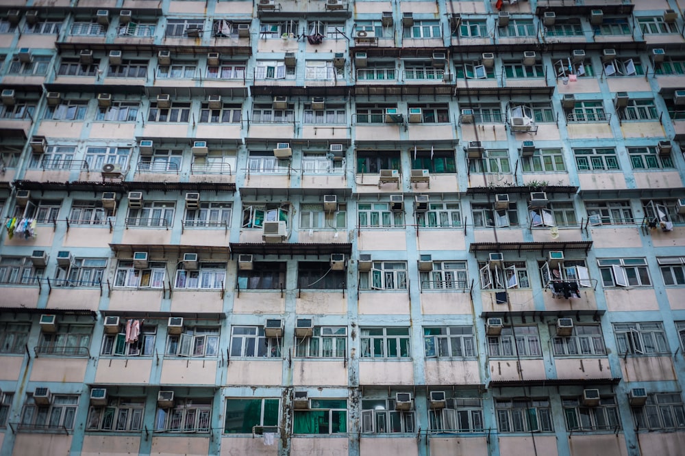 low-angle photography of high-rise building