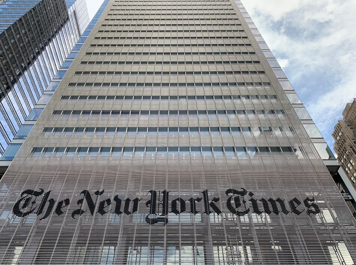 New York Times Sues OpenAI and Microsoft Over Copyrighted Content