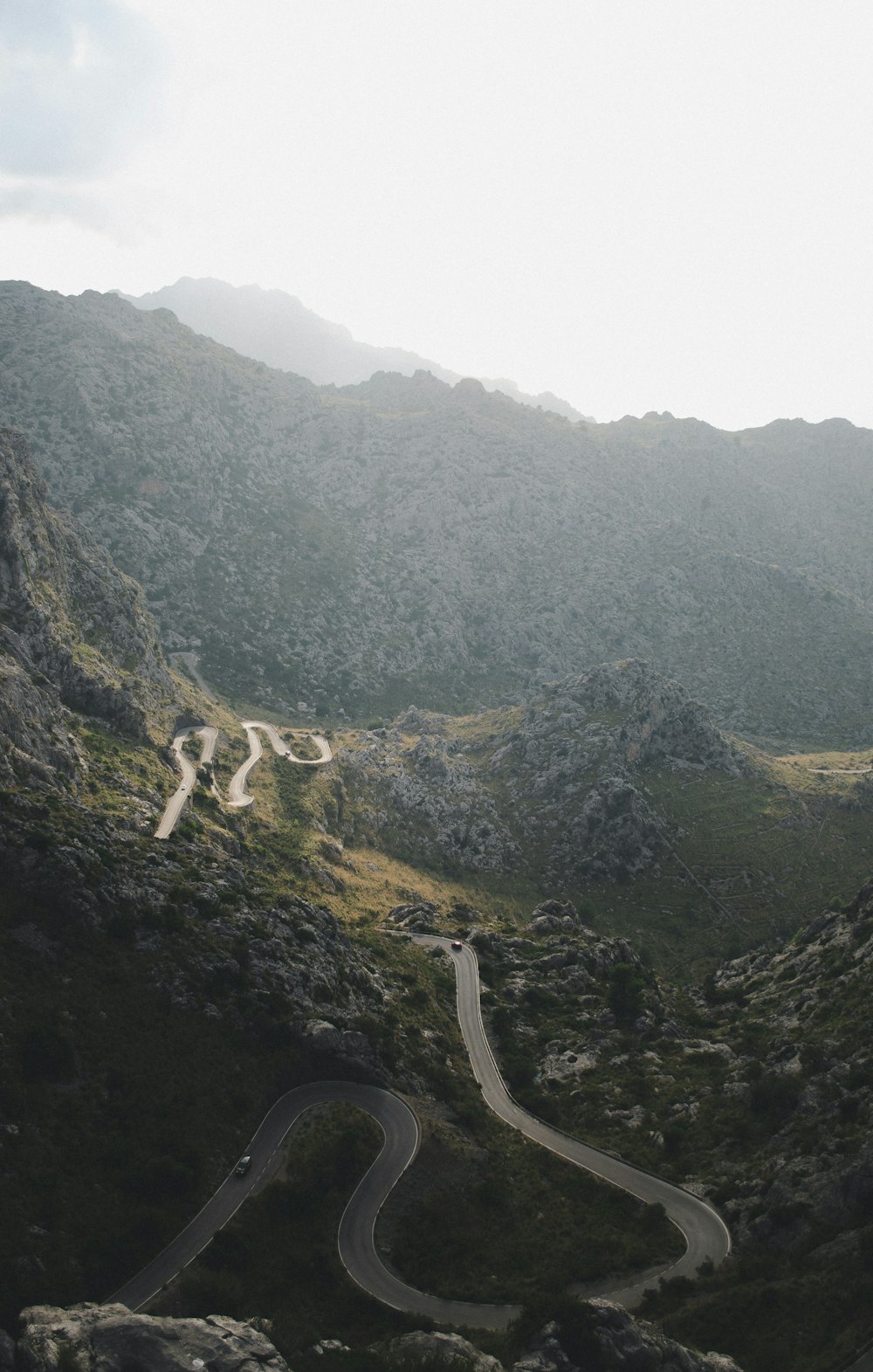 aerial photo of mountains covered by trees