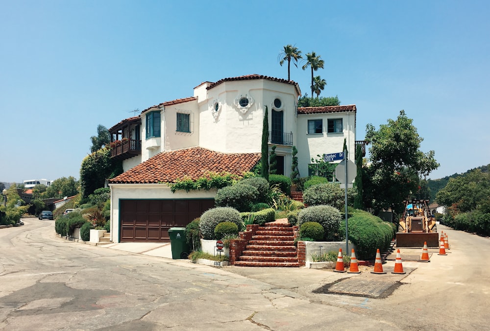 white and brown house during daytime