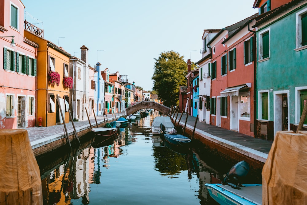 photography of Venice canal during daytime