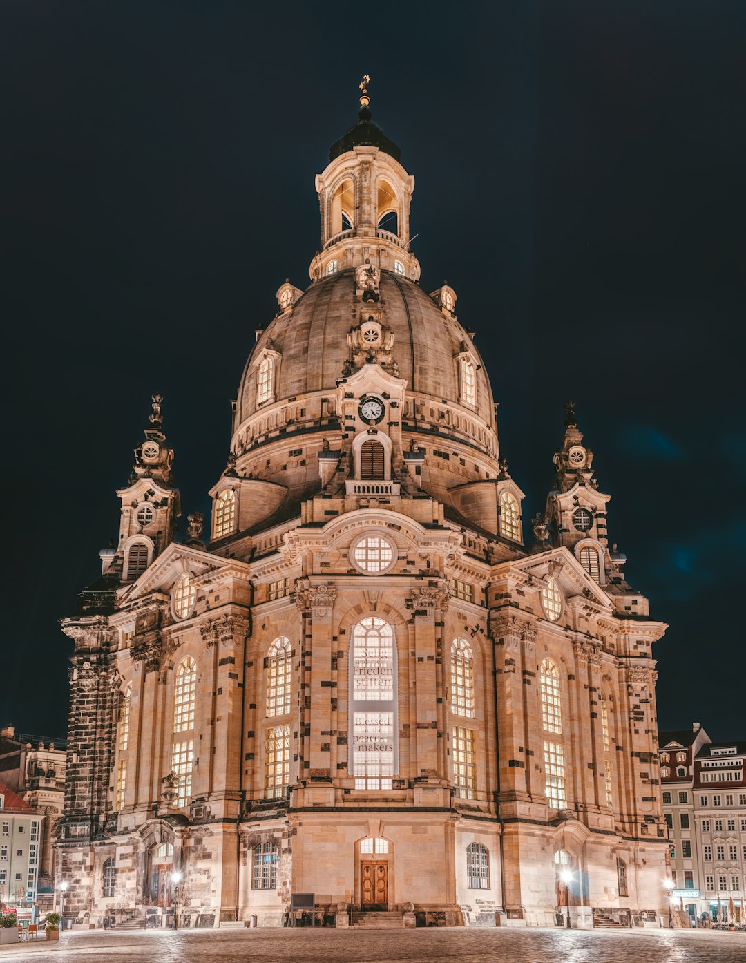 photo of Frauenkirche Dresden Landmark near Blaues Wunder