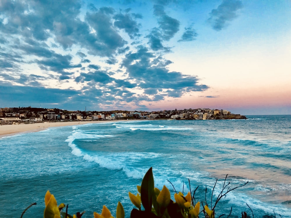 Mar azul durante el día