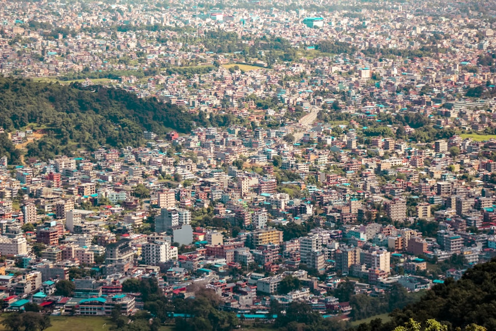 concrete buildings during daytime