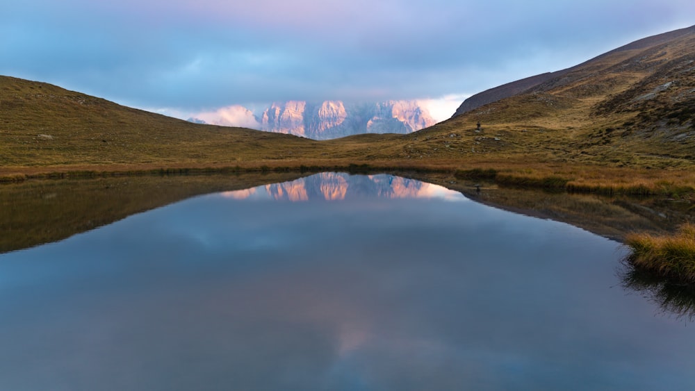 calm body of water