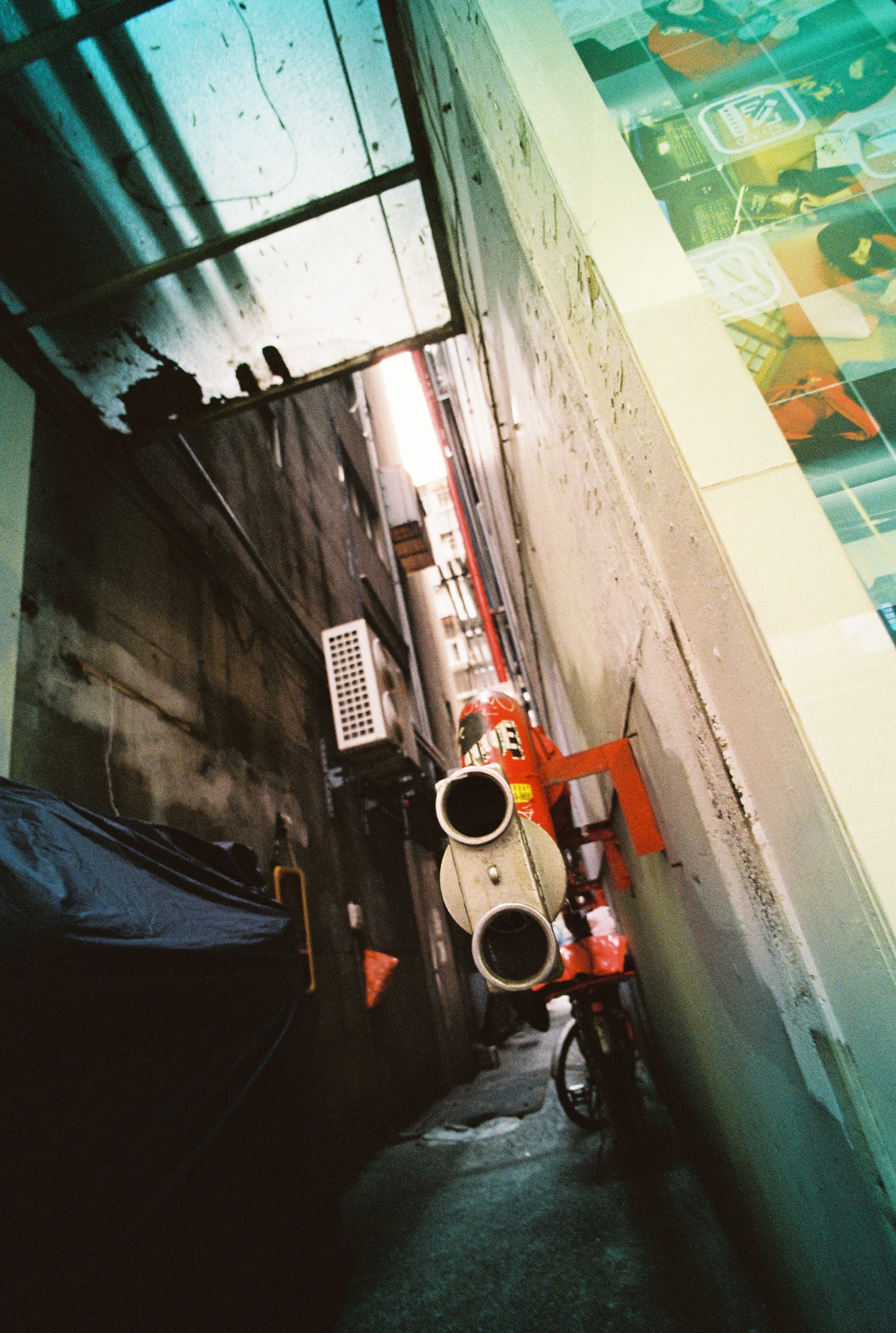 Exterior condenser equipment