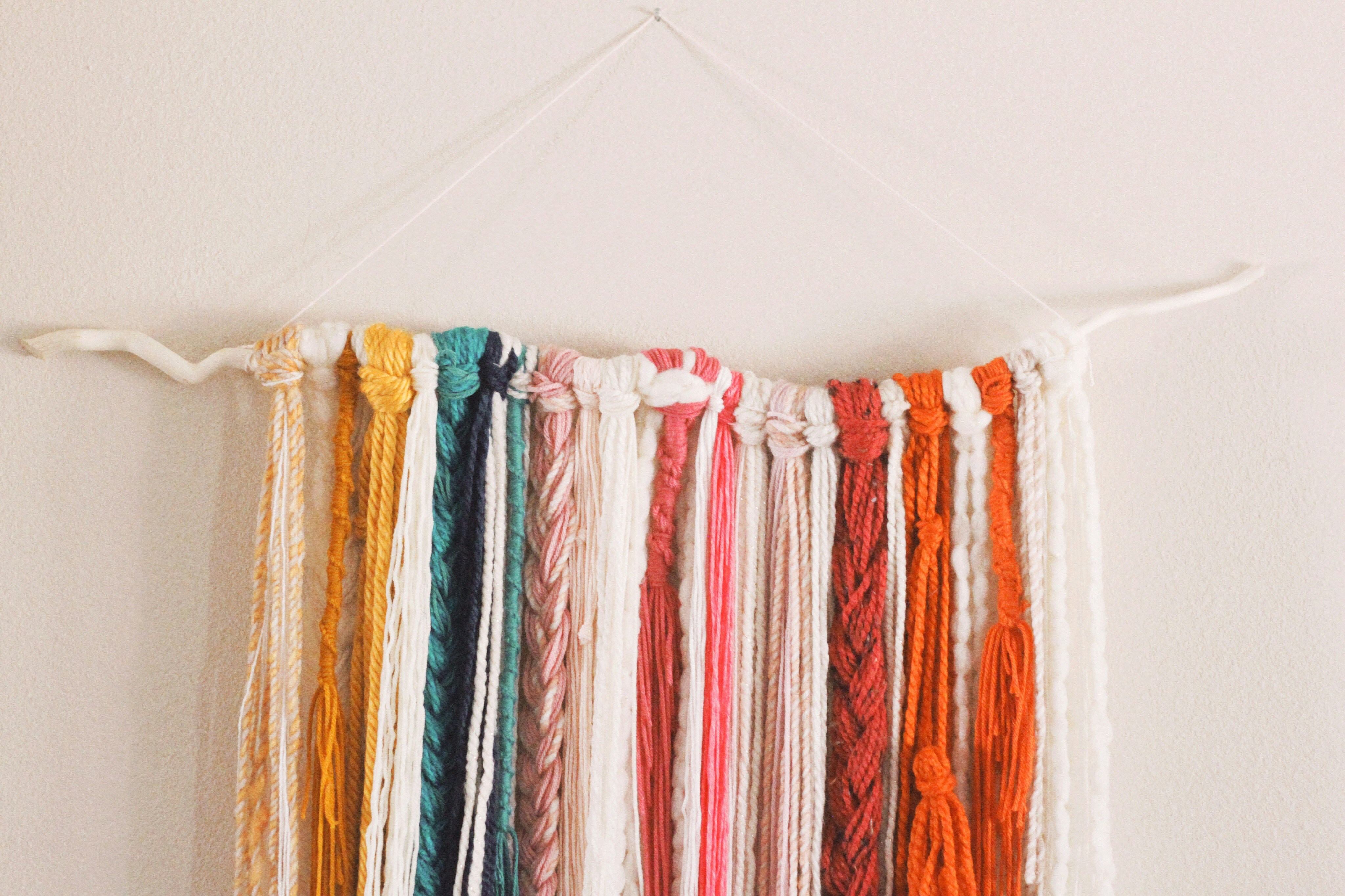 orange and pink yarnds