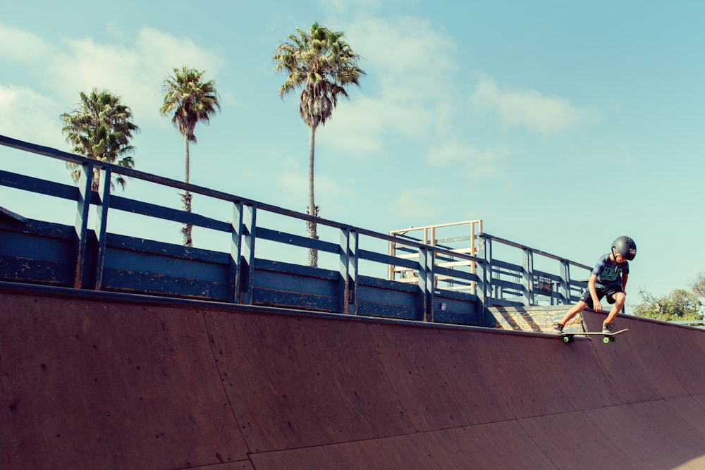 child using skateboard