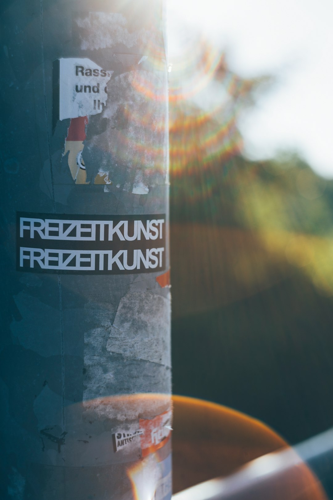 Frezetkunst logo on post