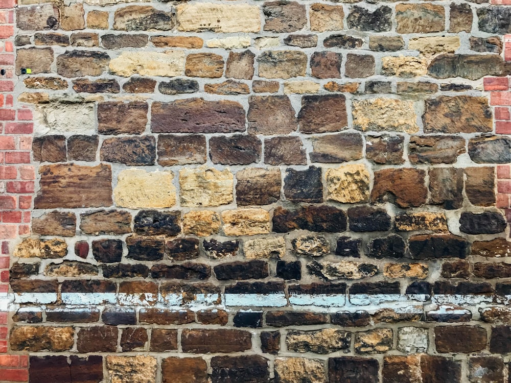 brown wall bricks