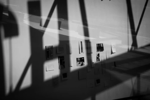 An artistic perspective focusing on the interplay of shadows in Project 1.