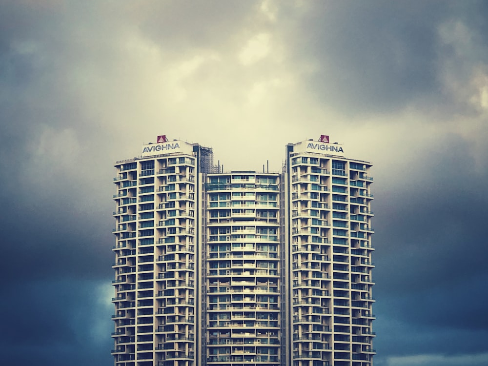 white concrete high-rise building