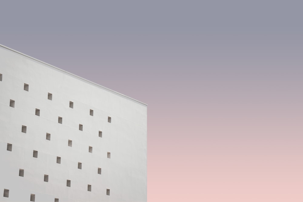 white concrete building